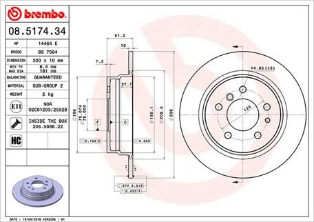 Magneti Marelli 360406015600 - Fren Diski parcadolu.com