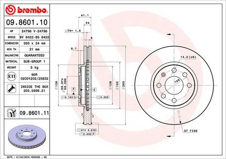 Magneti Marelli 360406039500 - Fren Diski parcadolu.com