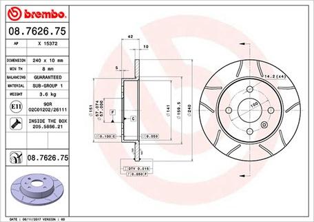 Magneti Marelli 360406038905 - Fren Diski parcadolu.com