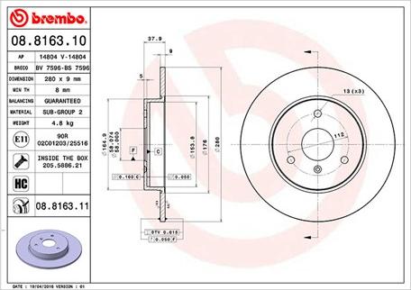 Magneti Marelli 360406033800 - Fren Diski parcadolu.com