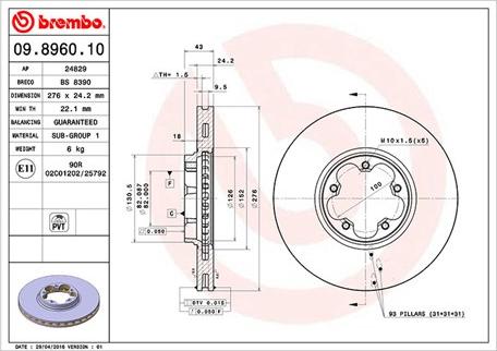 Magneti Marelli 360406026200 - Fren Diski parcadolu.com