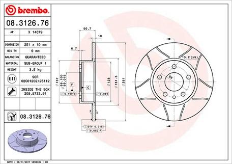 Magneti Marelli 360406021105 - Fren Diski parcadolu.com