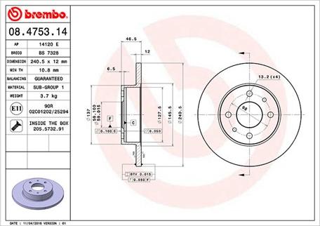 Magneti Marelli 360406028600 - Fren Diski parcadolu.com