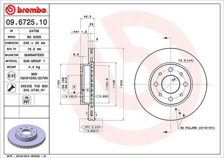 Magneti Marelli 360406023000 - Fren Diski parcadolu.com