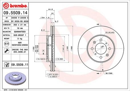 Magneti Marelli 360406027700 - Fren Diski parcadolu.com