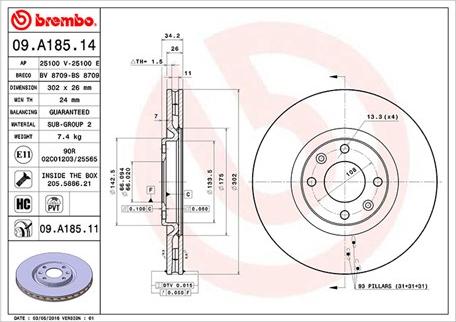 Magneti Marelli 360406070000 - Fren Diski parcadolu.com