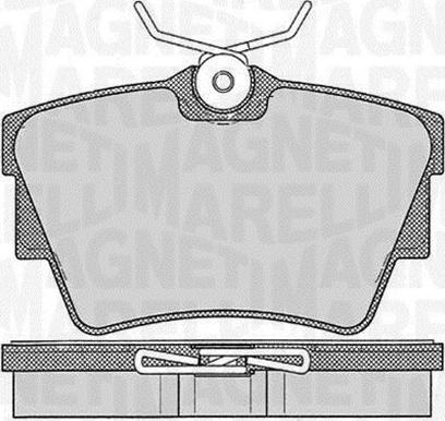 Magneti Marelli 363916060542 - Fren Balata Seti, Diskli Fren parcadolu.com