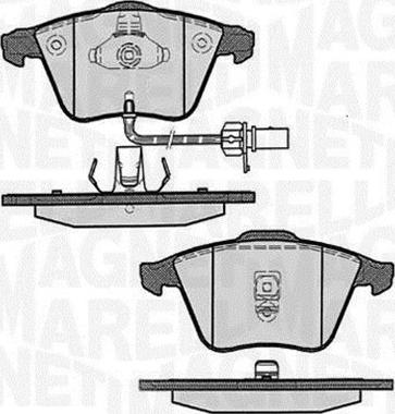 Magneti Marelli 363916060607 - Fren Balata Seti, Diskli Fren parcadolu.com