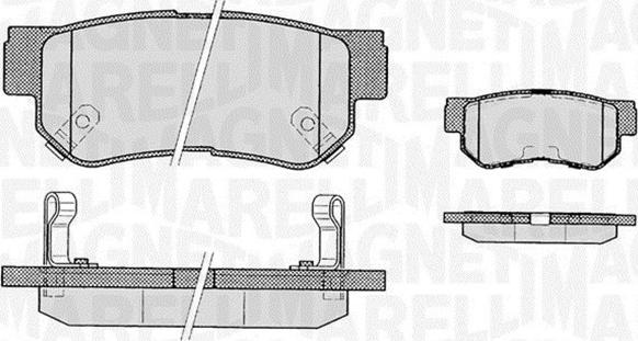 Magneti Marelli 363916060278 - Fren Balata Seti, Diskli Fren parcadolu.com