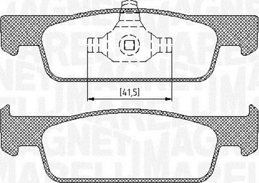 Magneti Marelli 363916060717 - Fren Balata Seti, Diskli Fren parcadolu.com