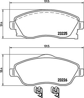 Magneti Marelli 363700459036 - Fren Balata Seti, Diskli Fren parcadolu.com