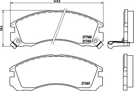 Magneti Marelli 363700454017 - Fren Balata Seti, Diskli Fren parcadolu.com