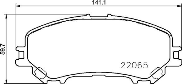 Magneti Marelli 363700456100 - Fren Balata Seti, Diskli Fren parcadolu.com