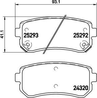 Magneti Marelli 363700430051 - Fren Balata Seti, Diskli Fren parcadolu.com