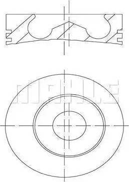 MAHLE 015 91 10 - Piston parcadolu.com