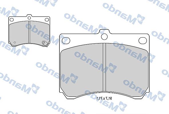 Mando MBF015623 - Fren Balata Seti, Diskli Fren parcadolu.com