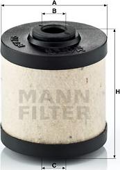 Mann-Filter BFU 715 - Yakıt Filtresi parcadolu.com