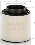 Mann-Filter C 16 114/3 X - HAVA FILTRESI  AUDI A4 08-16  A5 08-17  Q5 09-17 parcadolu.com