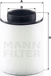 Mann-Filter C 17 023 - HAVA FILTRESI A8 - QUATTRO 10>17 4.2TDI 2.0 2.5TSI CPAA CDSB parcadolu.com