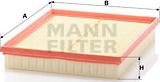 Mann-Filter C 30 130 - Hava Filtresi parcadolu.com