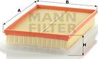 Mann-Filter C 30 125/3 - Hava Filtresi parcadolu.com