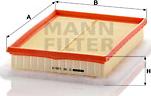 Mann-Filter C 30 125/2 - Hava Filtresi parcadolu.com