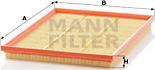Mann-Filter C 3178 - Hava Filtresi parcadolu.com