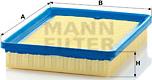 Mann-Filter C 2469 - Hava Filtresi parcadolu.com