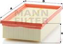 Mann-Filter C 2485/1 - Hava Filtresi parcadolu.com