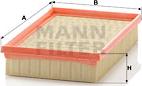 Mann-Filter C 2579 - Hava Filtresi parcadolu.com