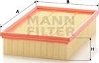 Mann-Filter C 28 100 - Hava Filtresi parcadolu.com