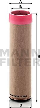 Mann-Filter CF 990/2 - Sekunder hava filtresi parcadolu.com
