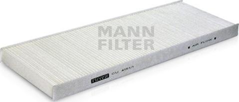 Mann-Filter CU 4151/1 - Filtre, kabin havası parcadolu.com