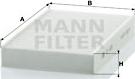 Mann-Filter CU 1629 - Filtre, kabin havası parcadolu.com