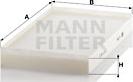 Mann-Filter CU 3540 - Filtre, kabin havası parcadolu.com