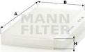 Mann-Filter CU 3337 - Filtre, kabin havası parcadolu.com