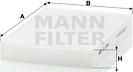 Mann-Filter CU 2945 - Filtre, kabin havası parcadolu.com