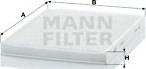 Mann-Filter CU 2436 - Filtre, kabin havası parcadolu.com