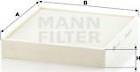 Mann-Filter CU 26 010 - Filtre, kabin havası parcadolu.com