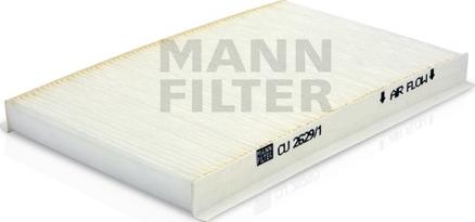 Mann-Filter CU 2629/1 - Filtre, kabin havası parcadolu.com