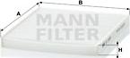 Mann-Filter CU 2026 - Filtre, kabin havası parcadolu.com