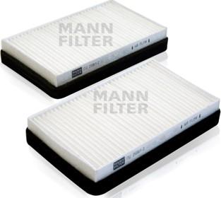 Mann-Filter CU 2106/1-2 - Filtre, kabin havası parcadolu.com