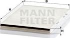 Mann-Filter CU 2839 - Filtre, kabin havası parcadolu.com