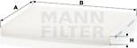 Mann-Filter CU2243 - Filtre, kabin havası parcadolu.com