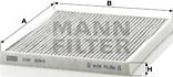 Mann-Filter CUK 2243 - Filtre, kabin havası parcadolu.com