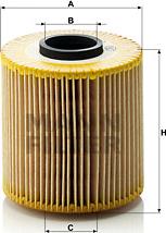 Mann-Filter HU 921 x - Yağ filtresi parcadolu.com