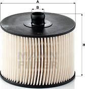 Mann-Filter PU 1018 x - Yakıt Filtresi parcadolu.com