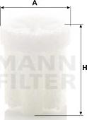 Mann-Filter U 1003 (10) - Üre filtresi parcadolu.com