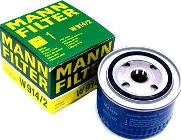 Mann-Filter W 914/2 (10) - Yağ filtresi parcadolu.com