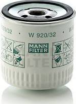 Mann-Filter W 920/32 - Yağ filtresi parcadolu.com